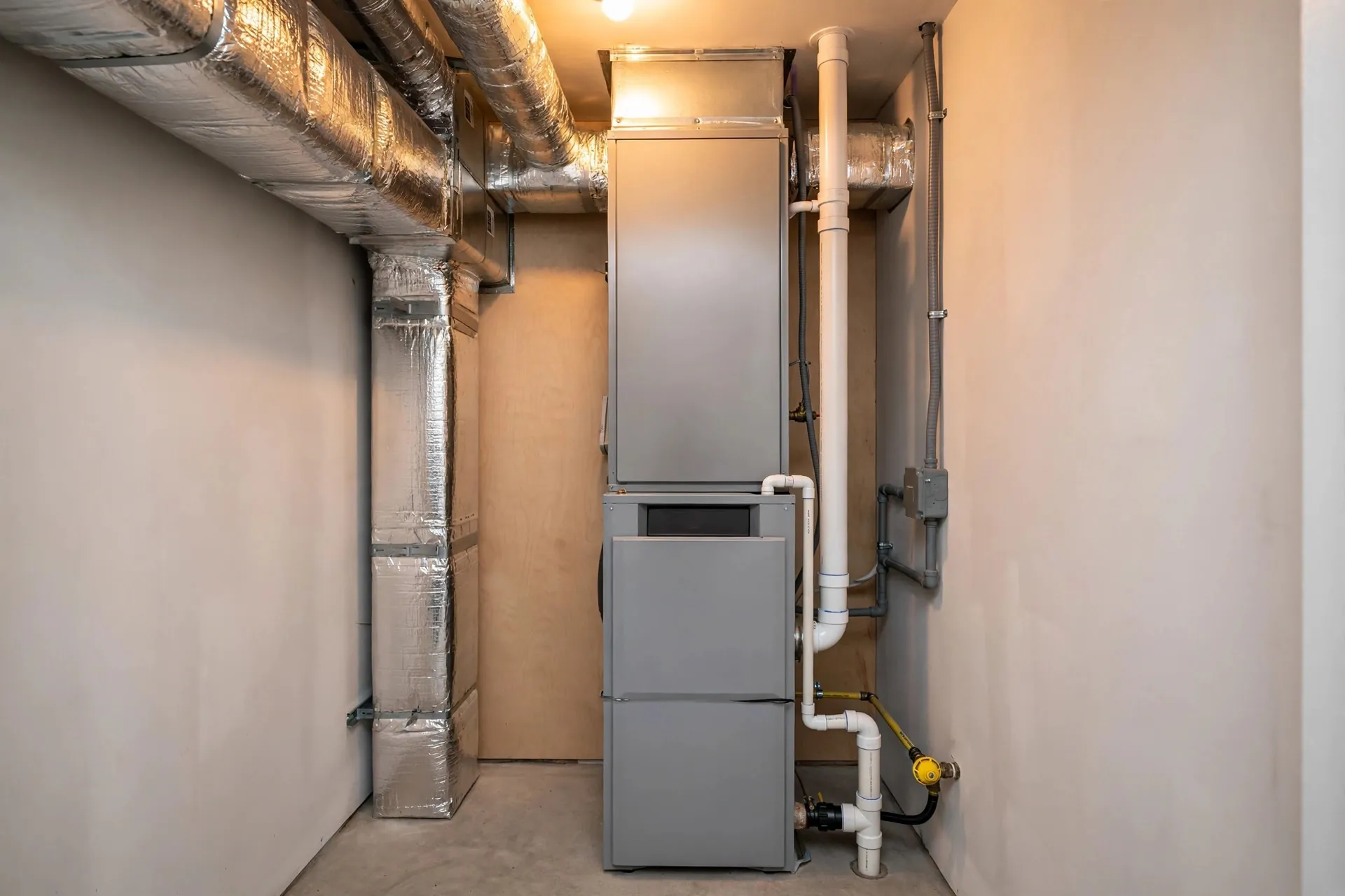 Home heating furnace system